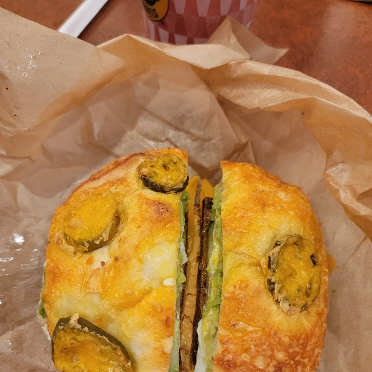 Jalapeno Cream Cheese Bagel