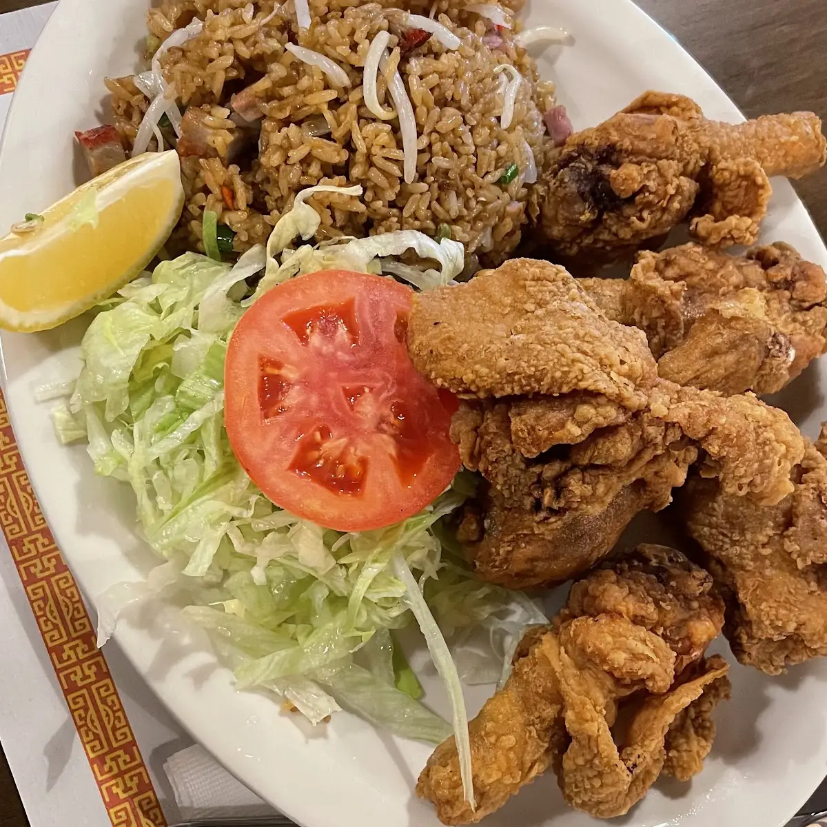 Shrimp Fried Rice Tostones