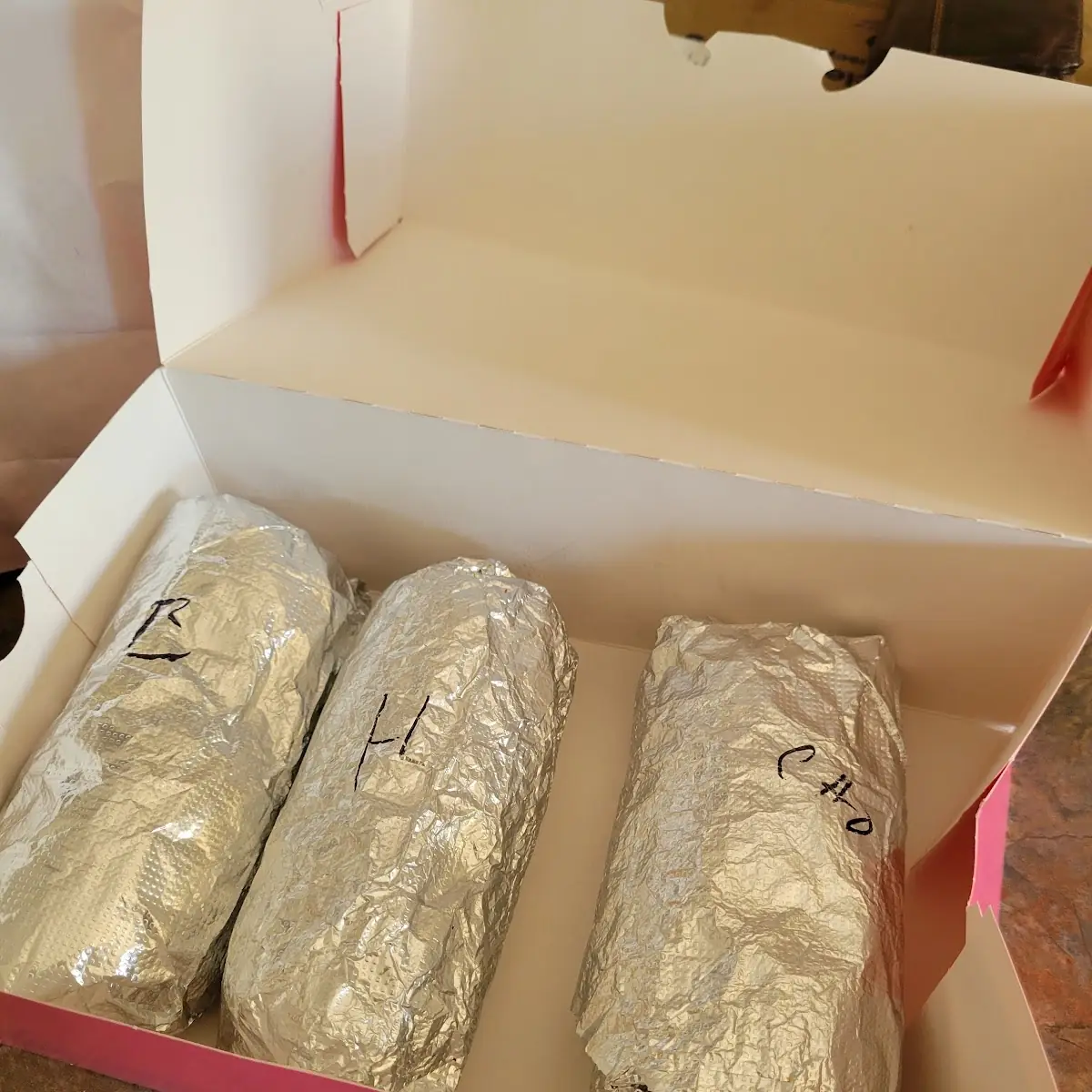 Bacon Burrito Ham Burrito Chorizo Burrito