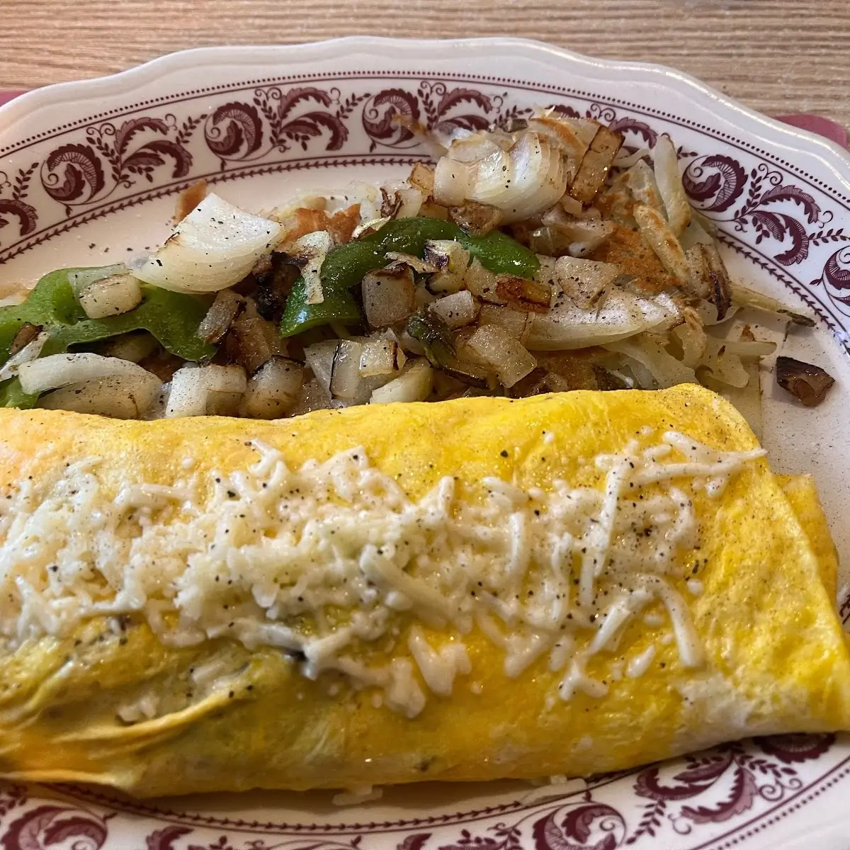 Spicy Sausage Omelette