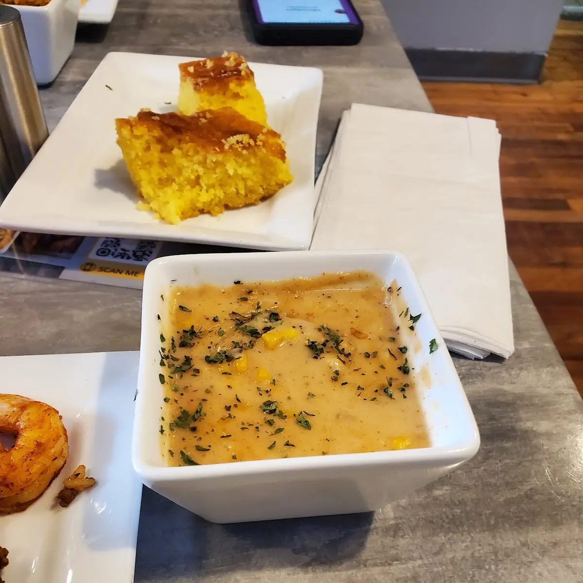 Creamed Corn and Cornbread