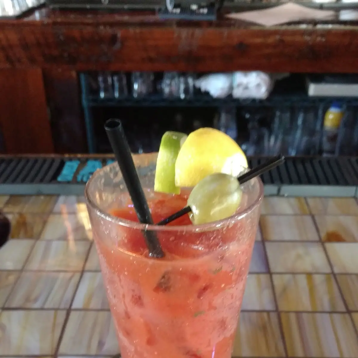 Double Tito's Bloody Mary