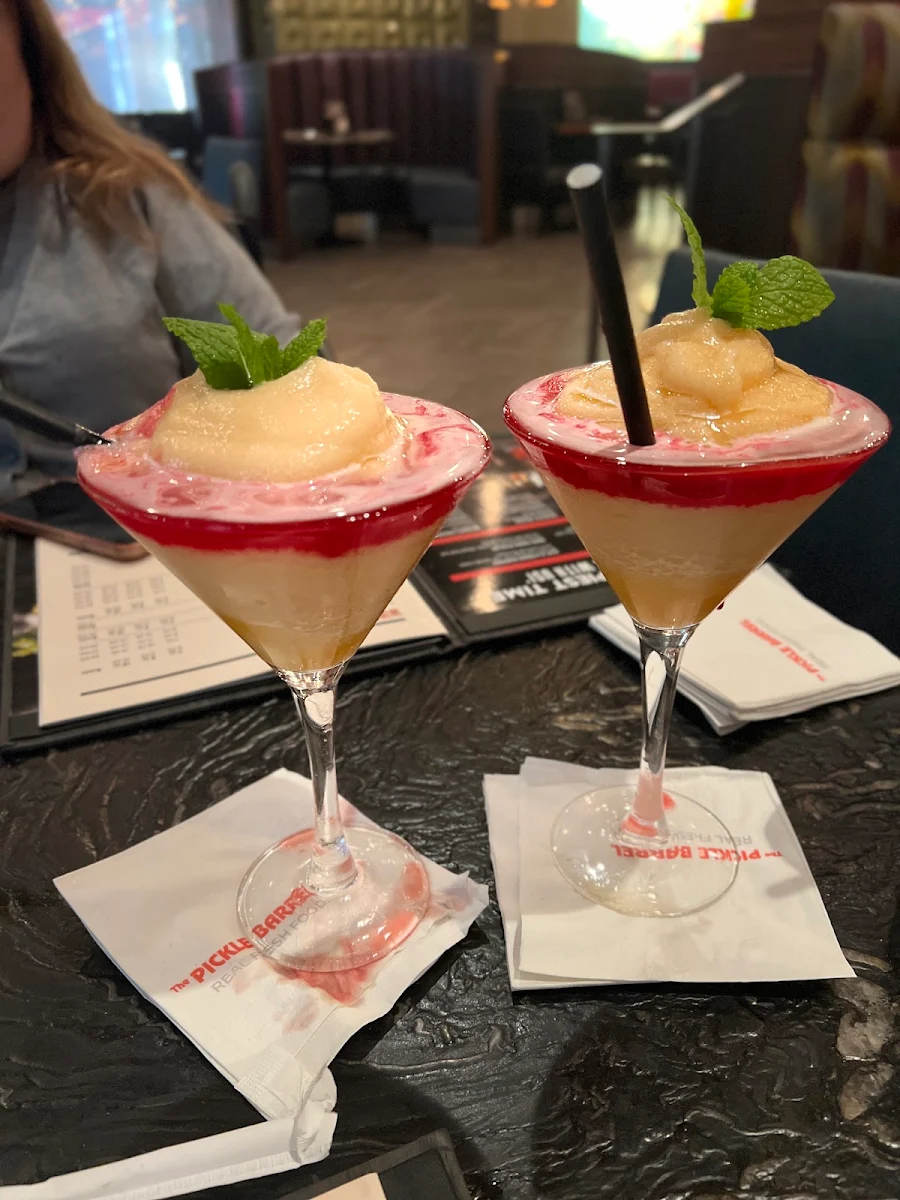 Frozen Peach Bellini, Pickle Barrel