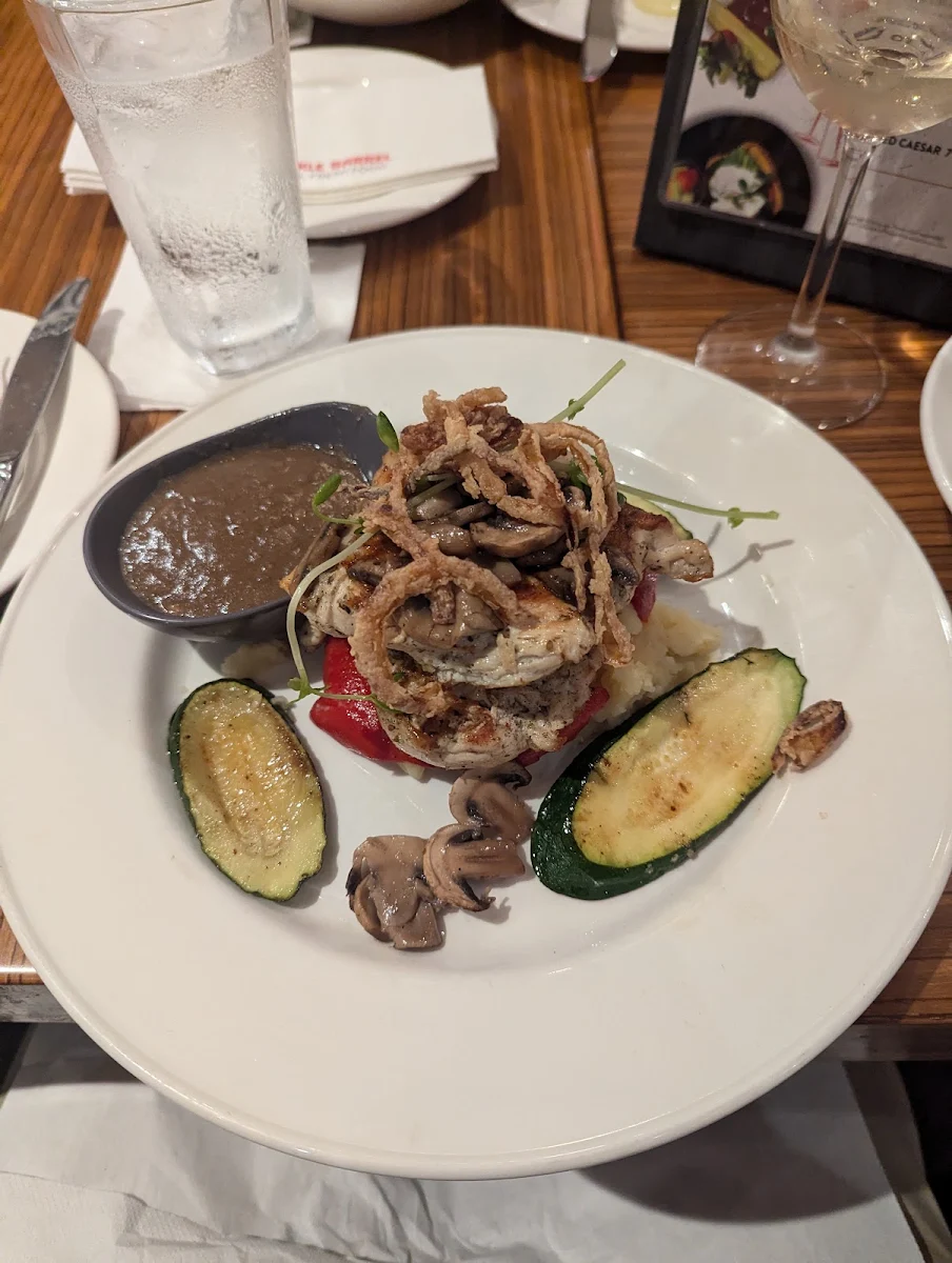 Smothered Chicken, Pickle Barrel