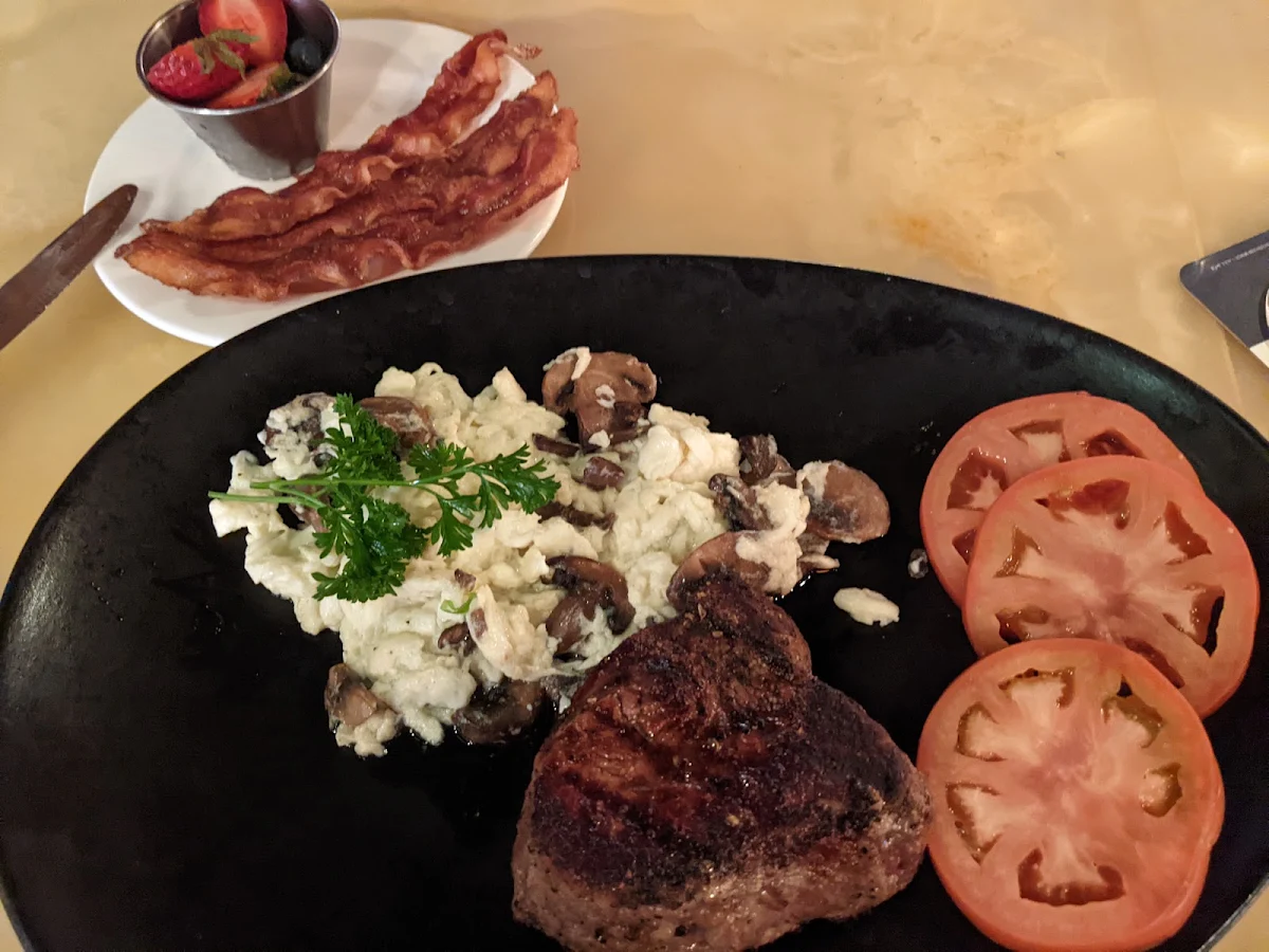 Steak and Eggs, Pickle Barrel