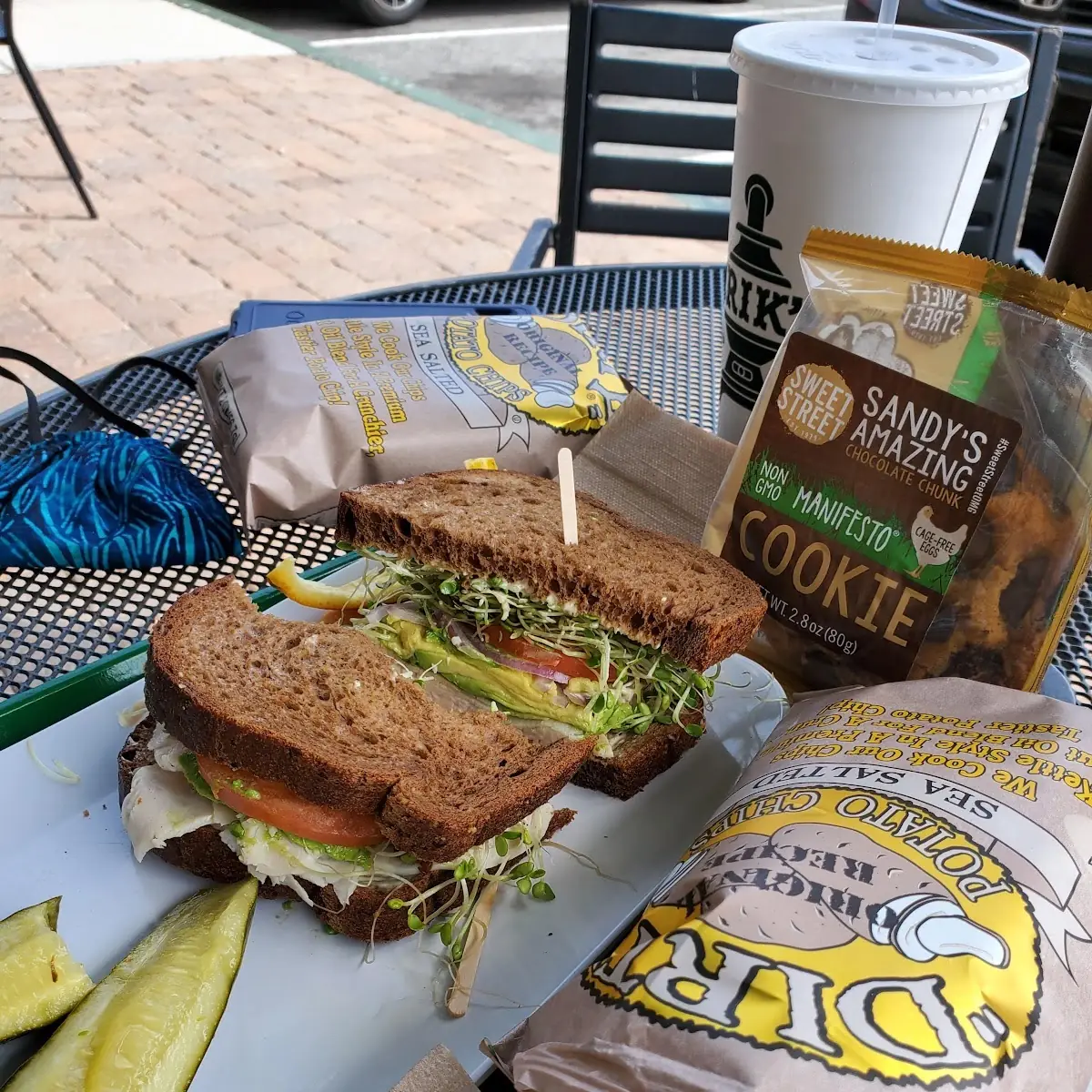 Pilgrims Progress Chips and Sea Salt Carmel Cookie