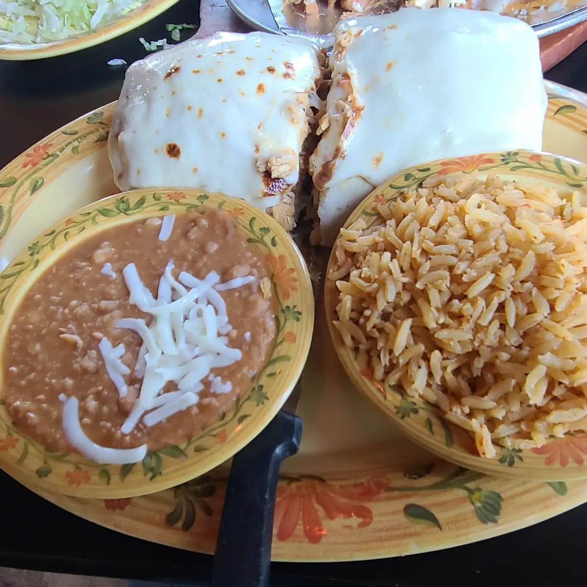 Chicken Burrito Dinner