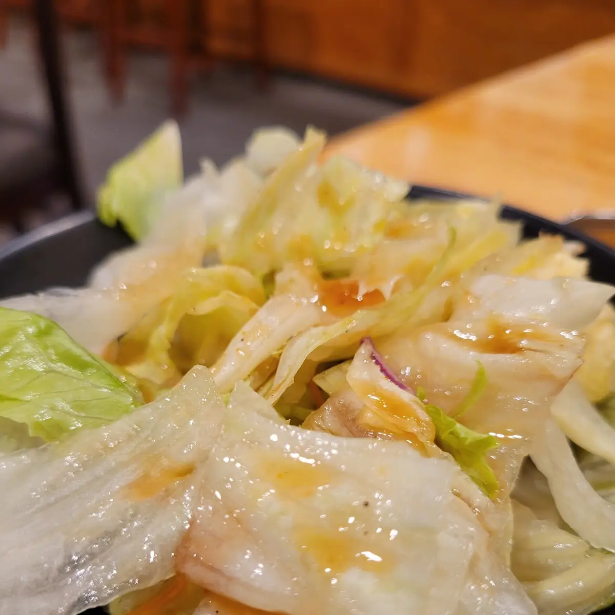Salad with Ginger Dressing