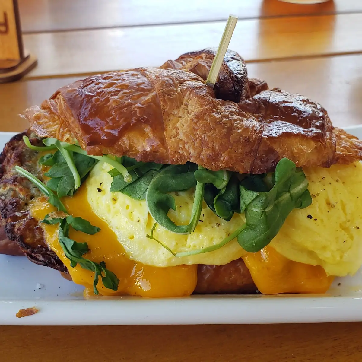 Black Forest Ham & Egg Croissant