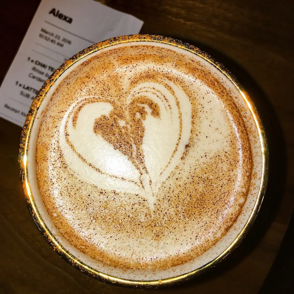 Chai Latte Art