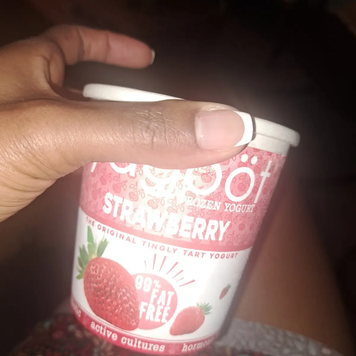 Frozen Yogurt Strawberry