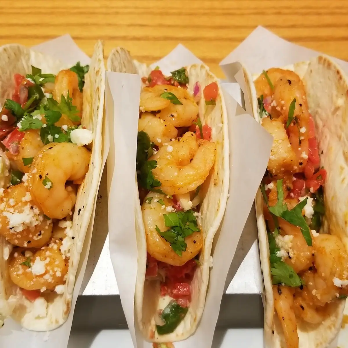 Spicy Shrimp Tacos