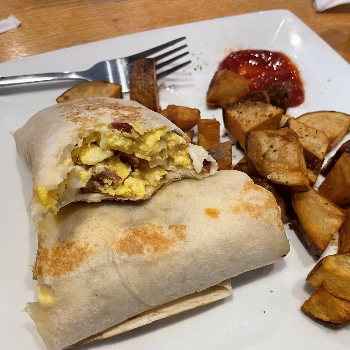 Bacon Breakfast Wrap