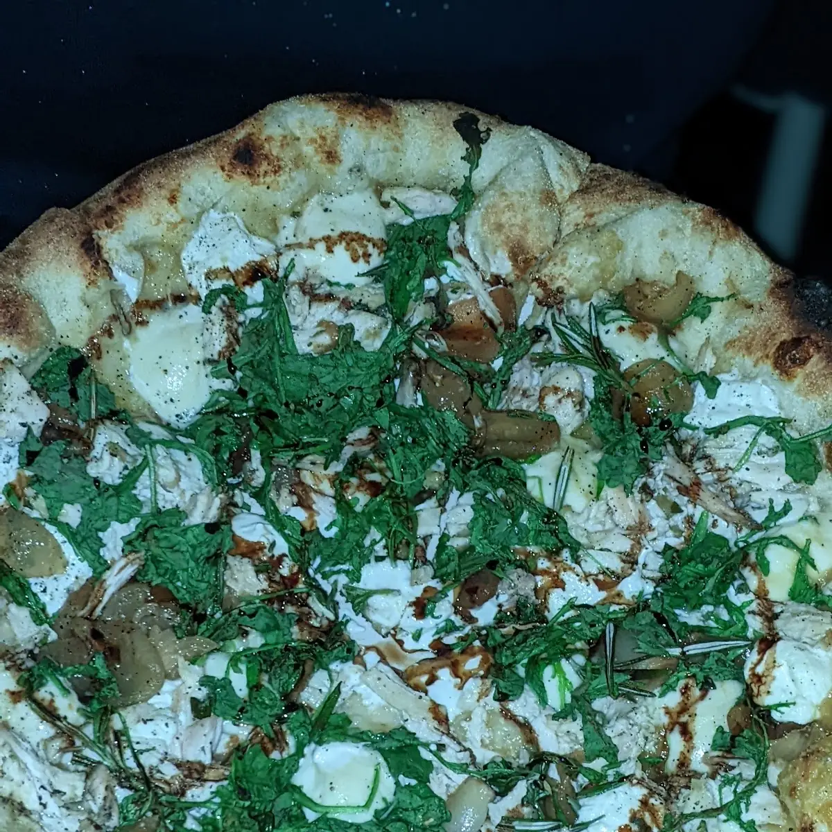 Roasted Chicken Pizza