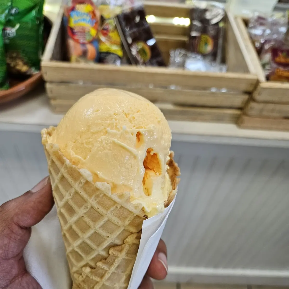Vanilla Ice Cream Cone