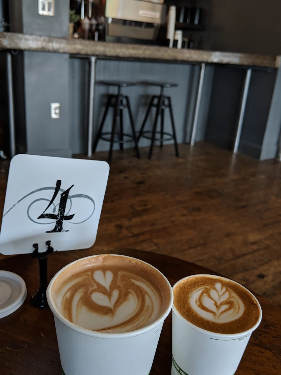 Mocha and a Cappuccino