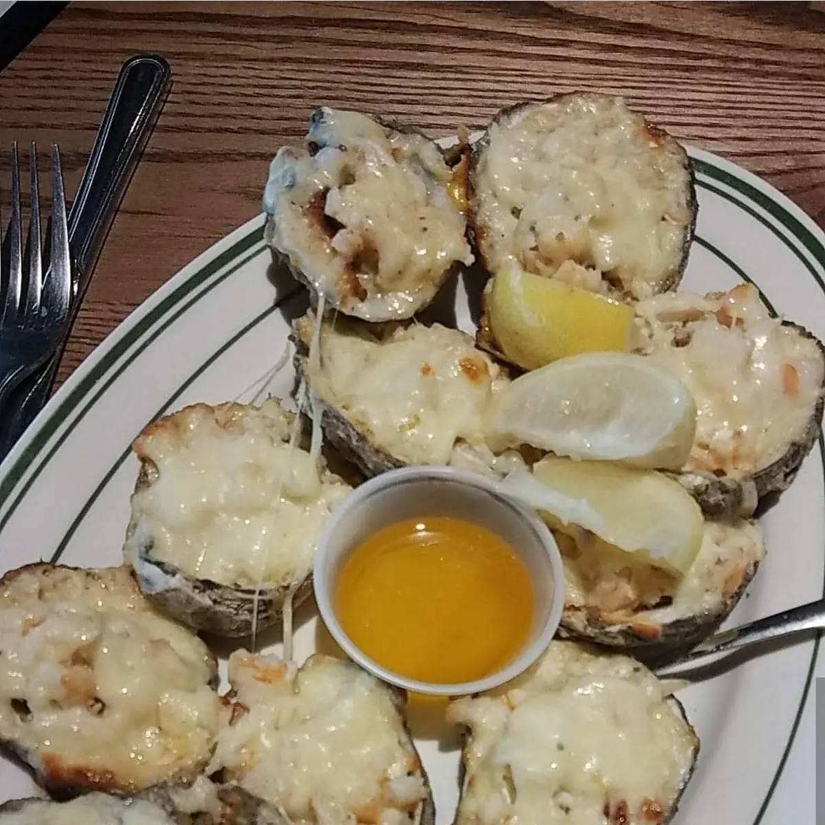 Oysters Rockefeller