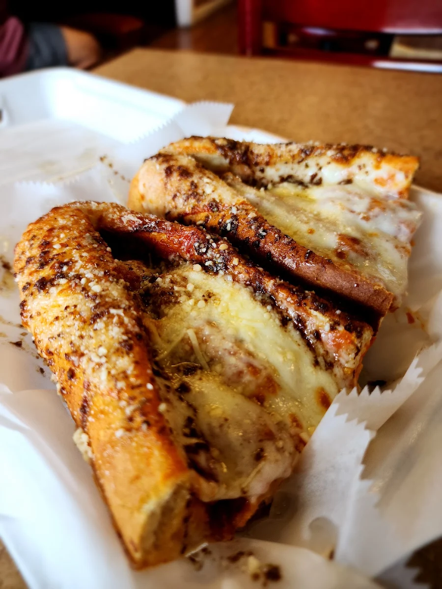 Chicken Parm on Crusty Italian Bread