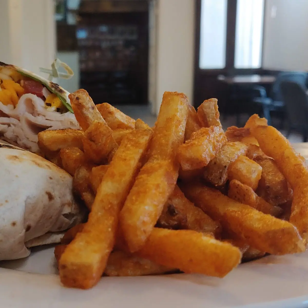 Turkey and Cheese Wrap