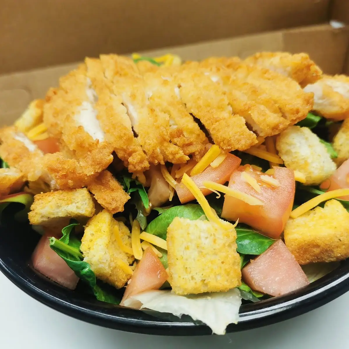 Crispy Chicken Salad