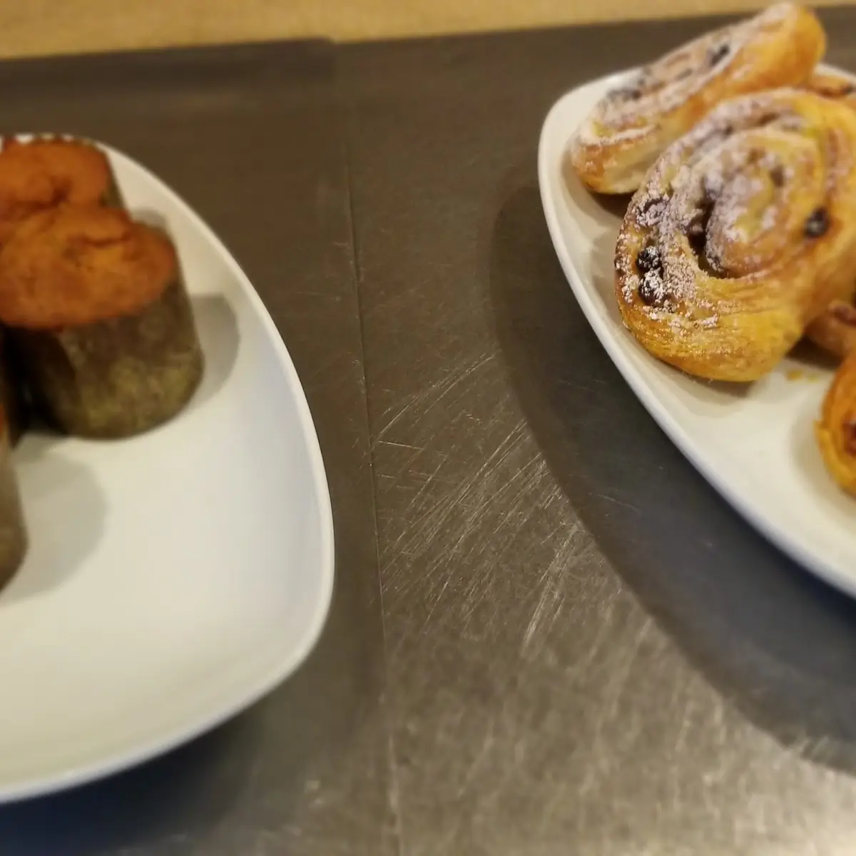 Muffins & Cinnamon Roll
