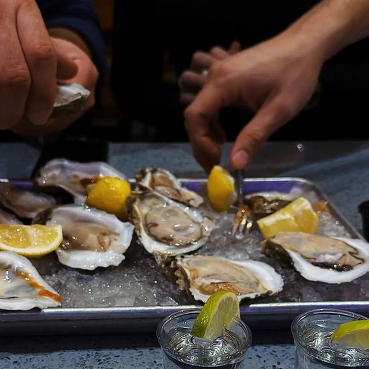 Raw Oysters