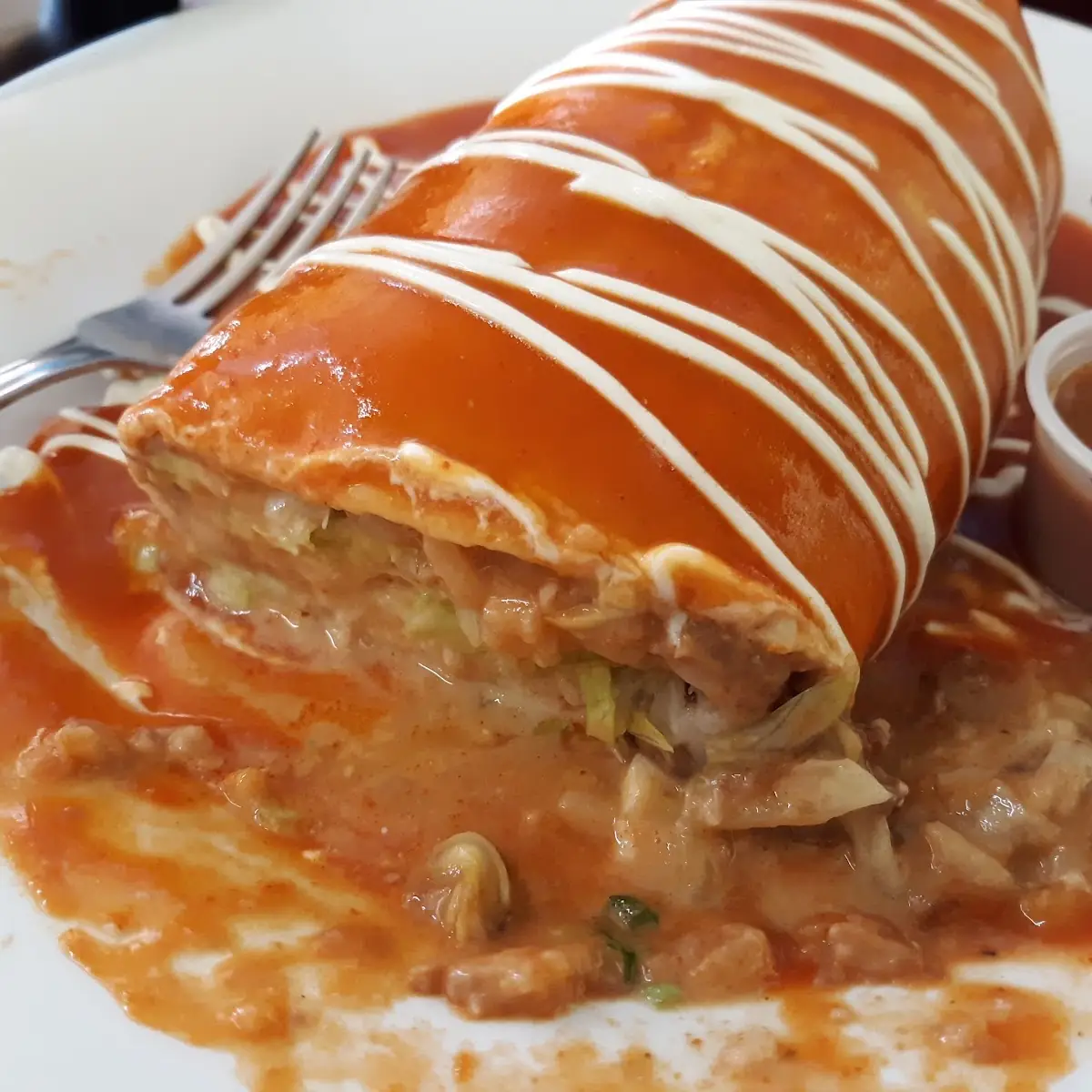 Shredded Beef Burrito