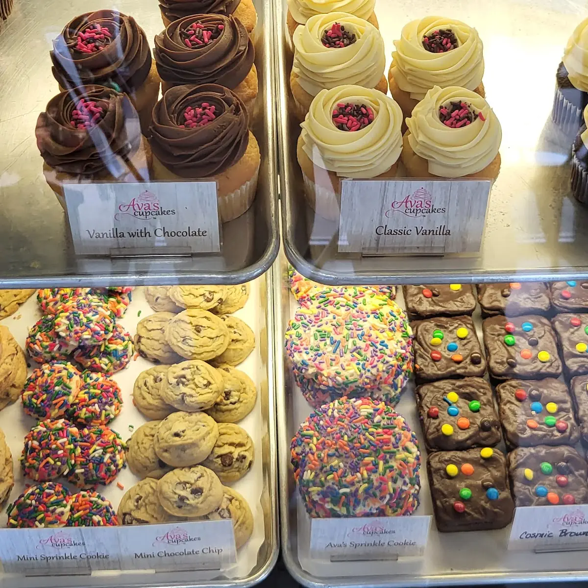 Assorted Cookies and Cupcakes
