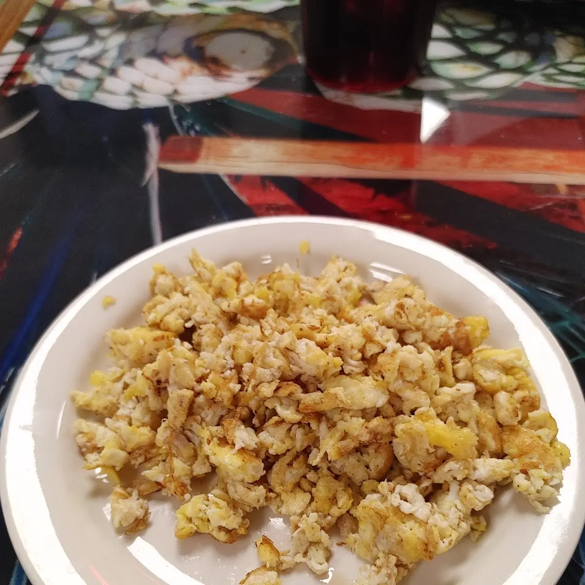 Burnt Scrambled Eggs
