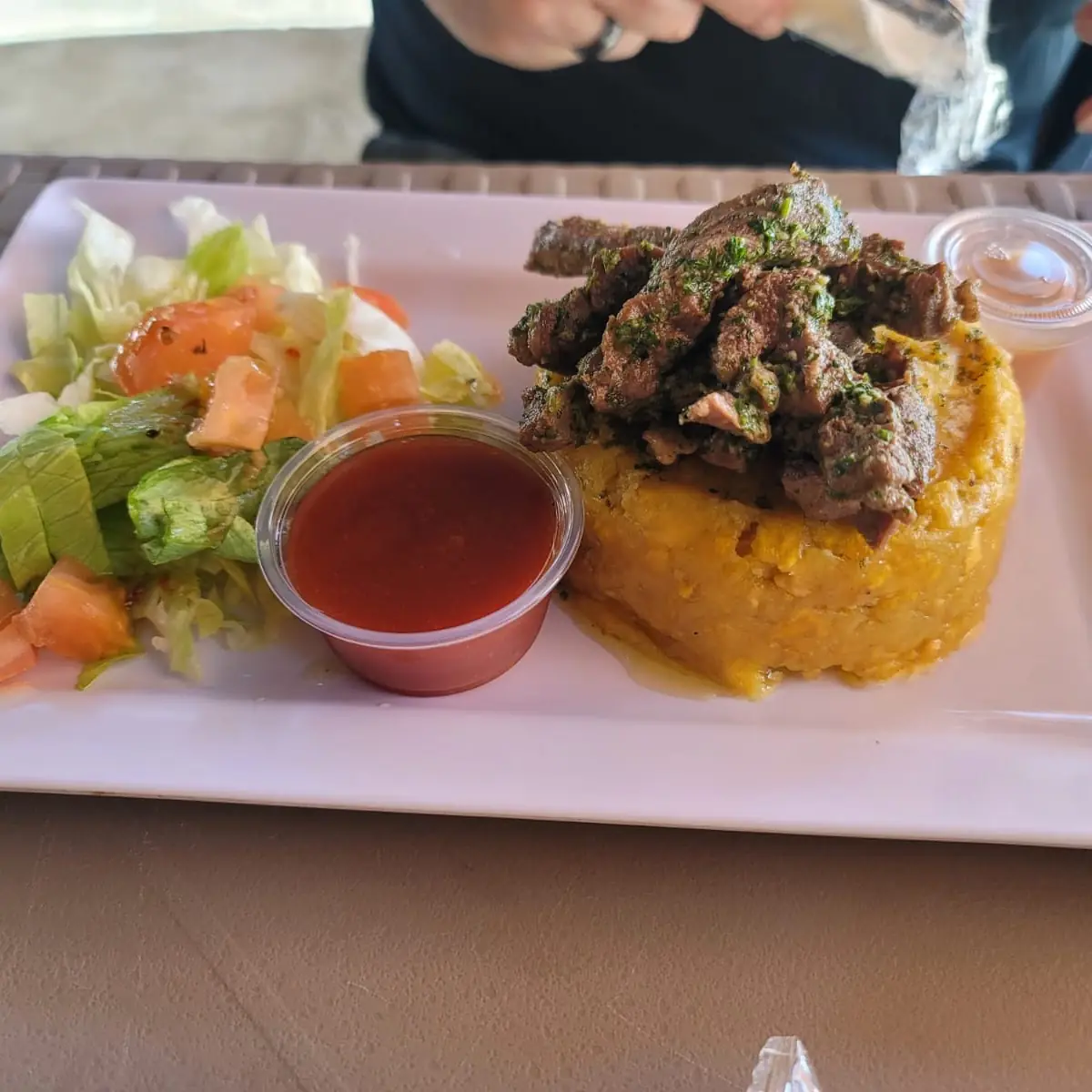 Mofongo Relleno De Churrasco