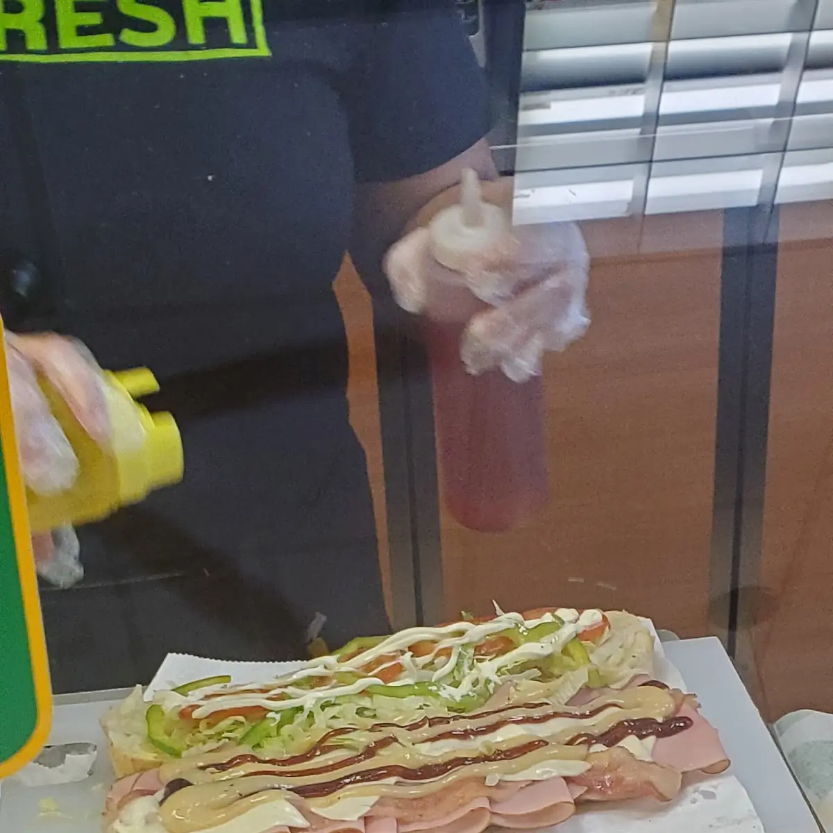 Foot Long Ham and Cheese Sub