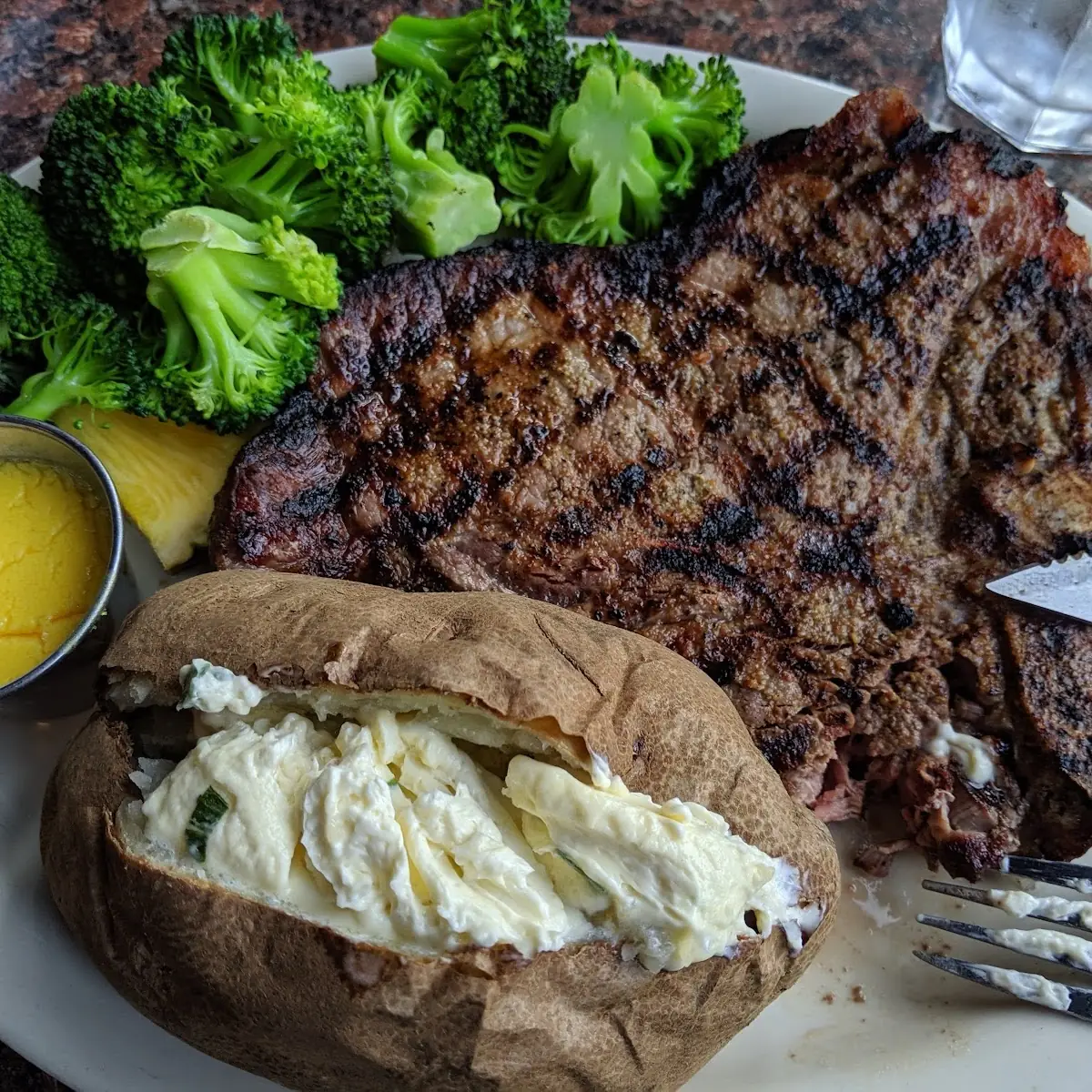 Side Baked Potato
