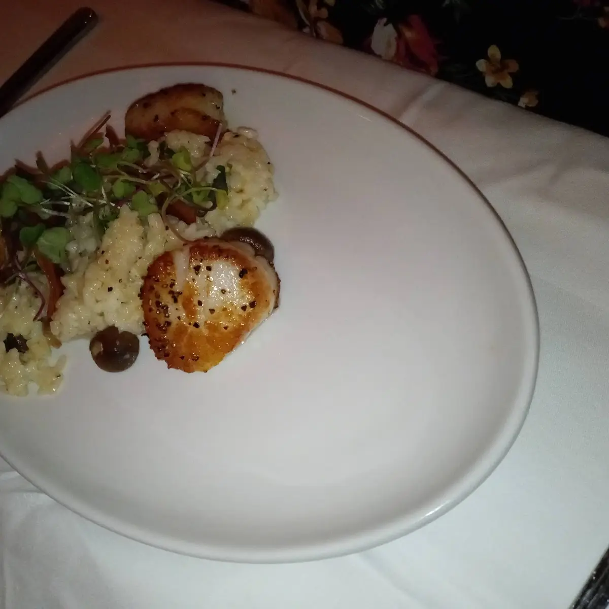 Seared Diver Scallops
