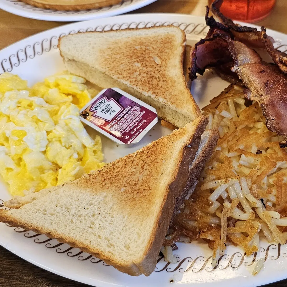 Texas Breakfast Melt with Hashbrowns