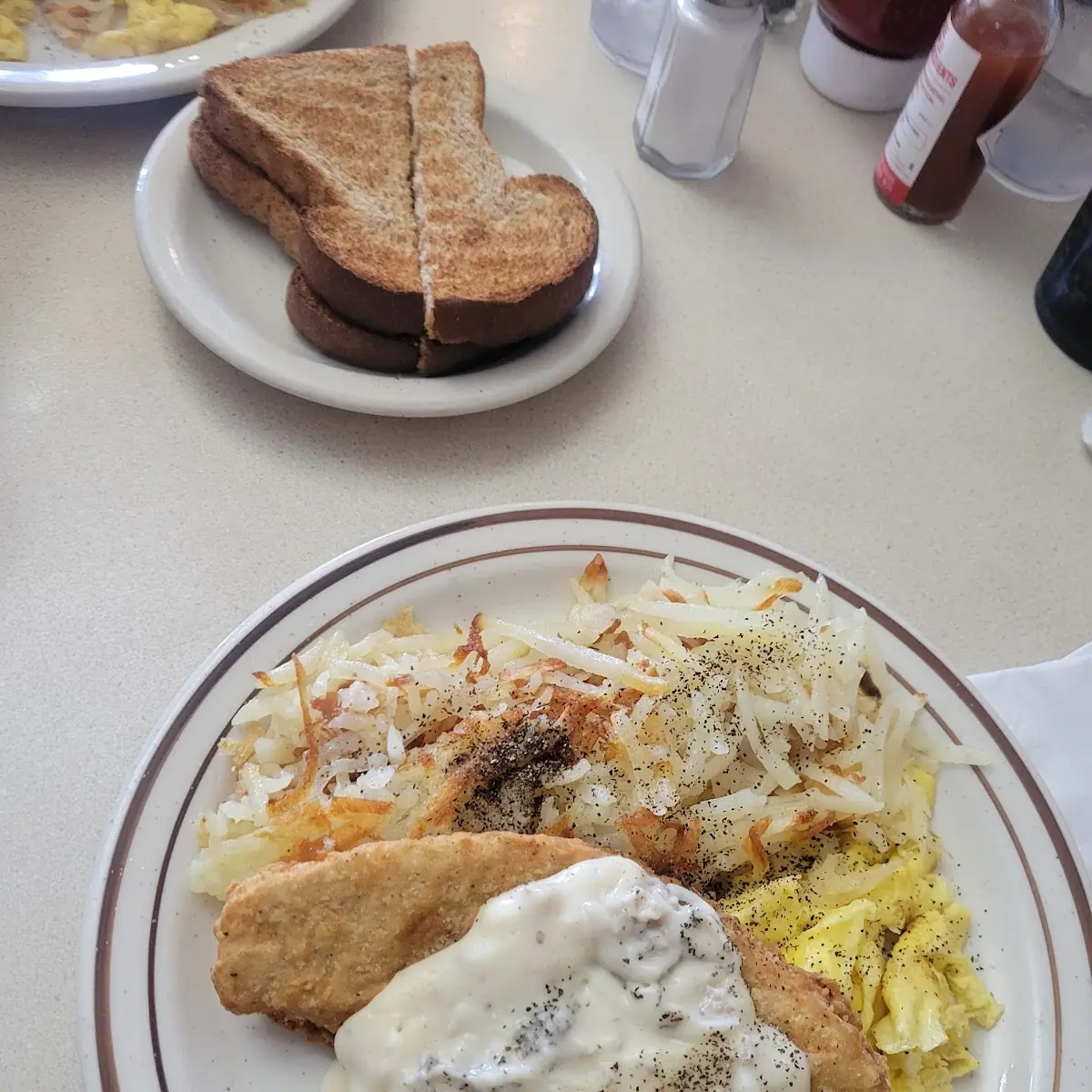 Two Eggs Country Fried Steak