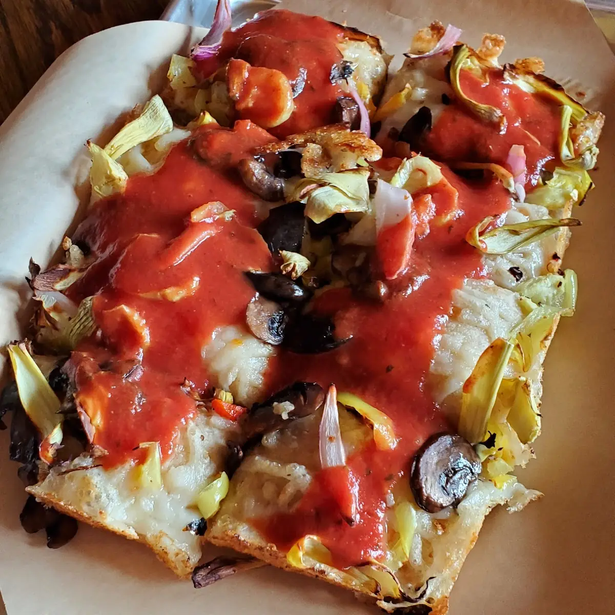 Custom Vegan Pizza