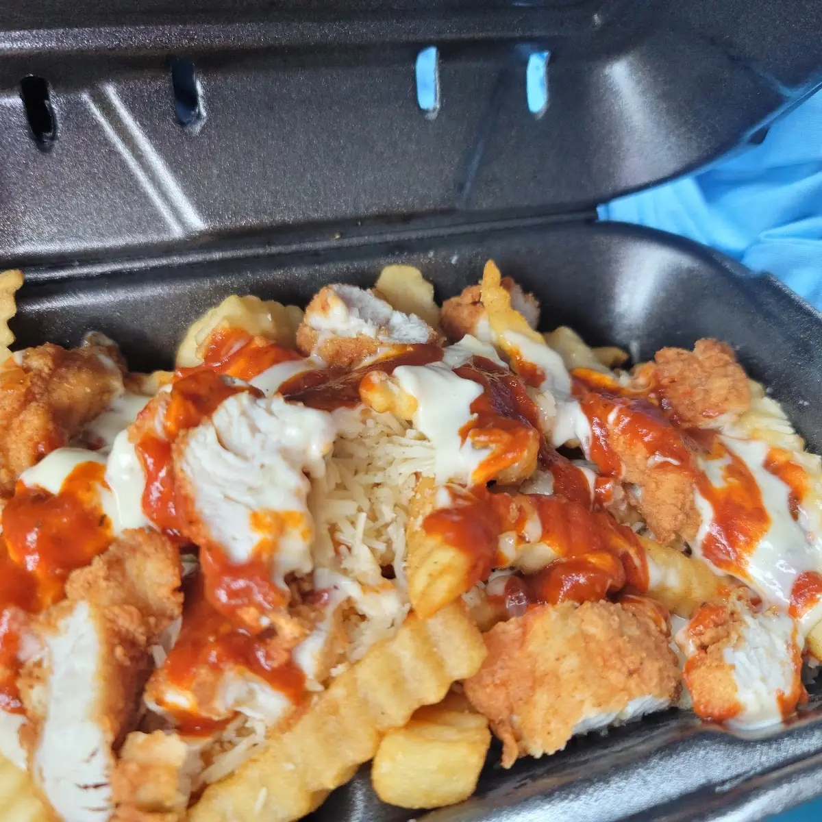Chicken Parmesan Fries