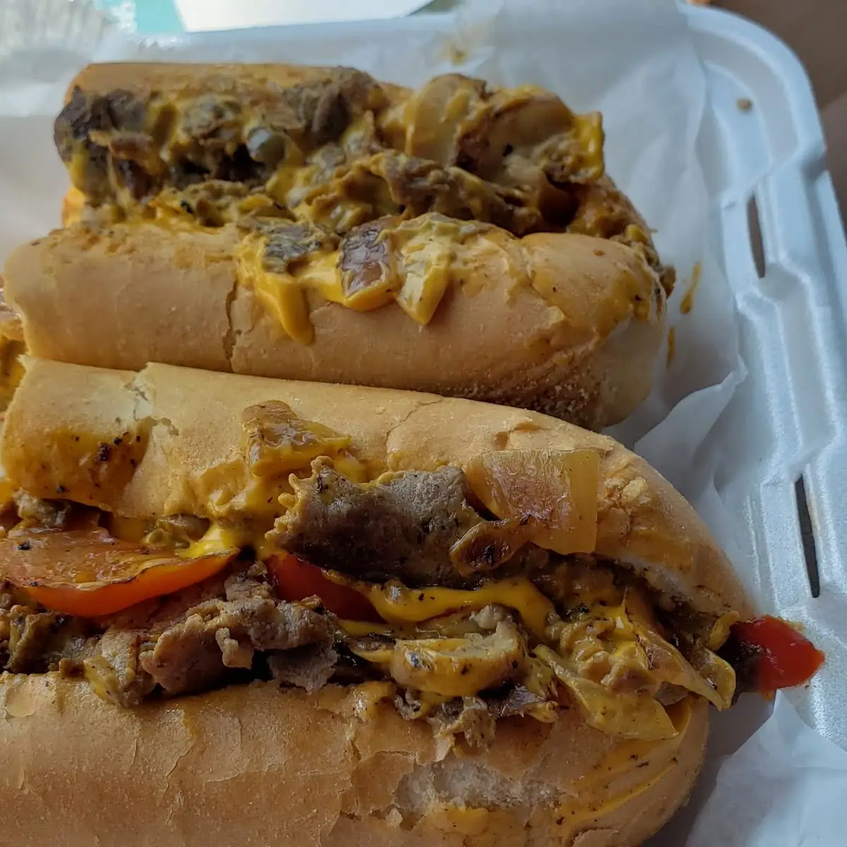 Bar-B-Q Cheese Steak 7 w Grilled Onions