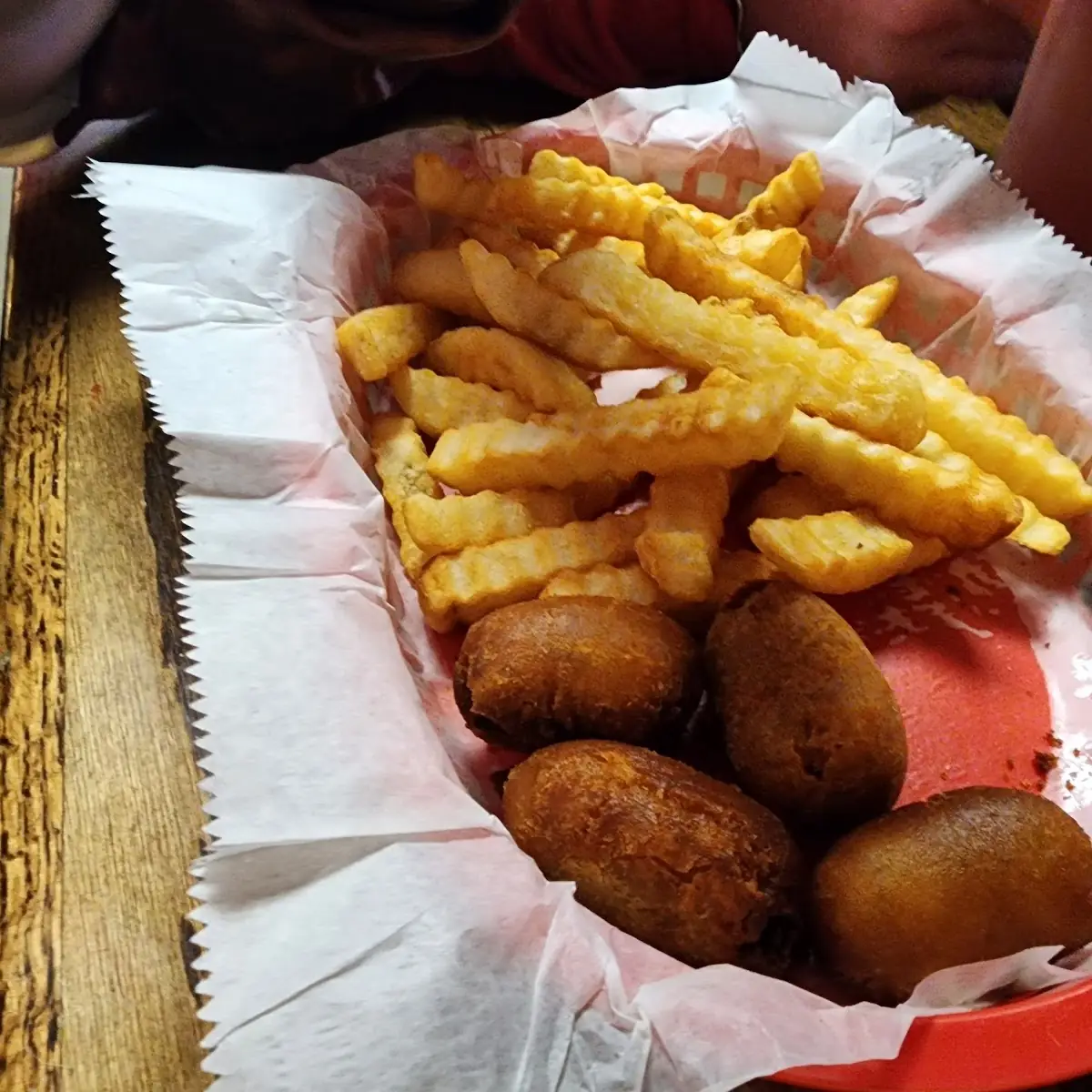 Kids Corn Dog and Fries
