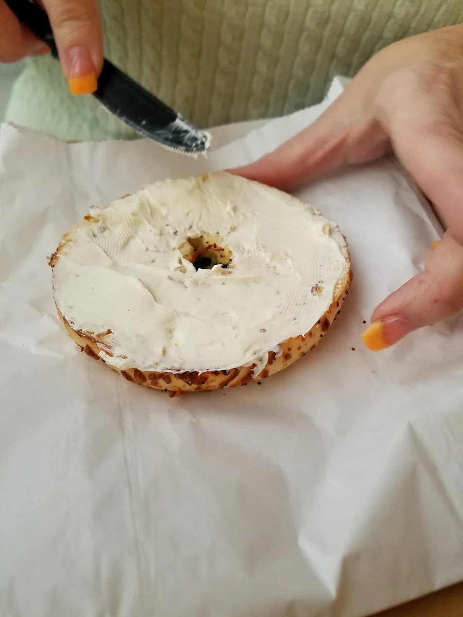 Everything Bagel with Cream Cheese