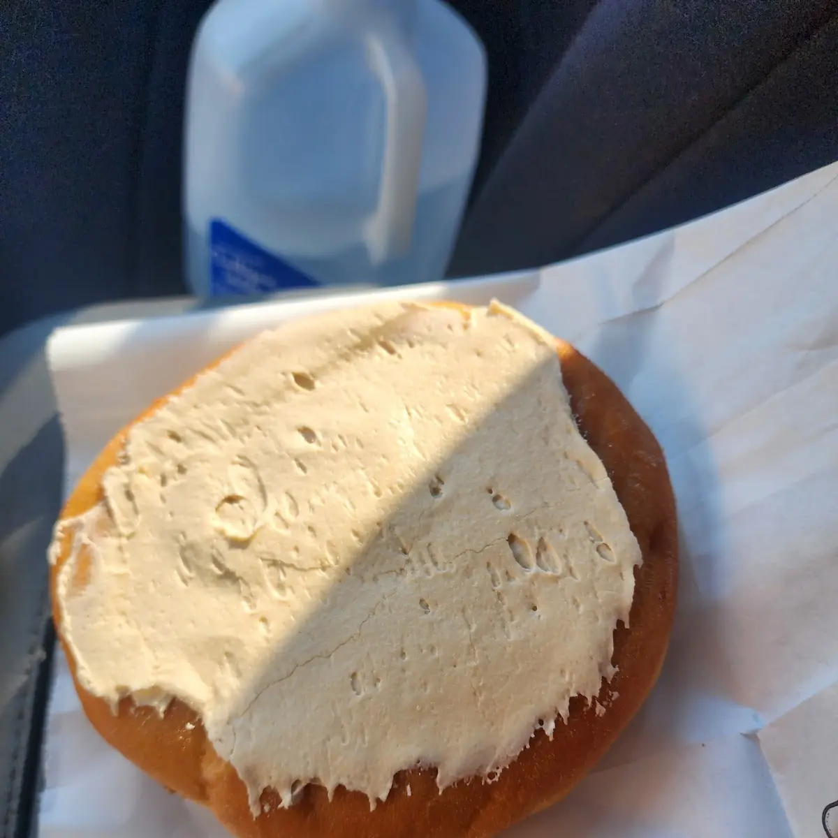 Maple Iced Cinnamon Roll
