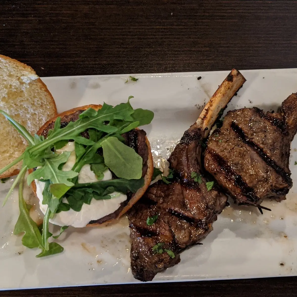 Lamb Sliders and Lamb Chops