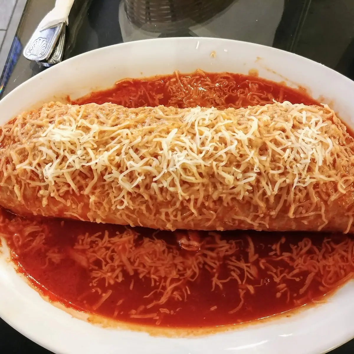Carne Asada Burrito Mojado