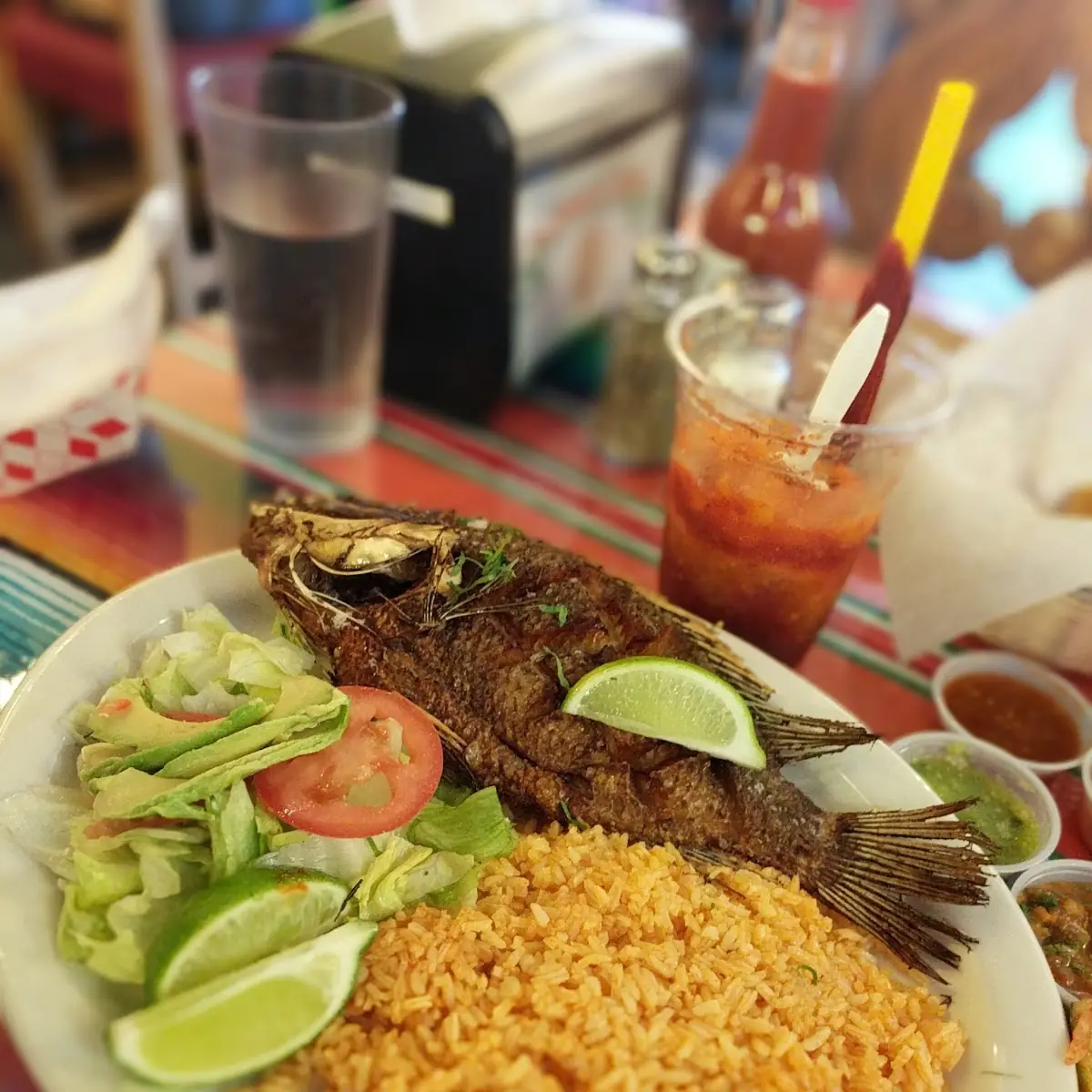 Mojarra Frita Fried Tilapia