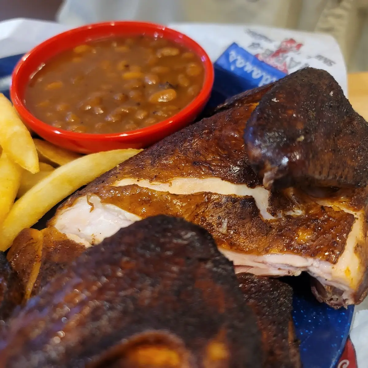 Baked Beans with Chicken