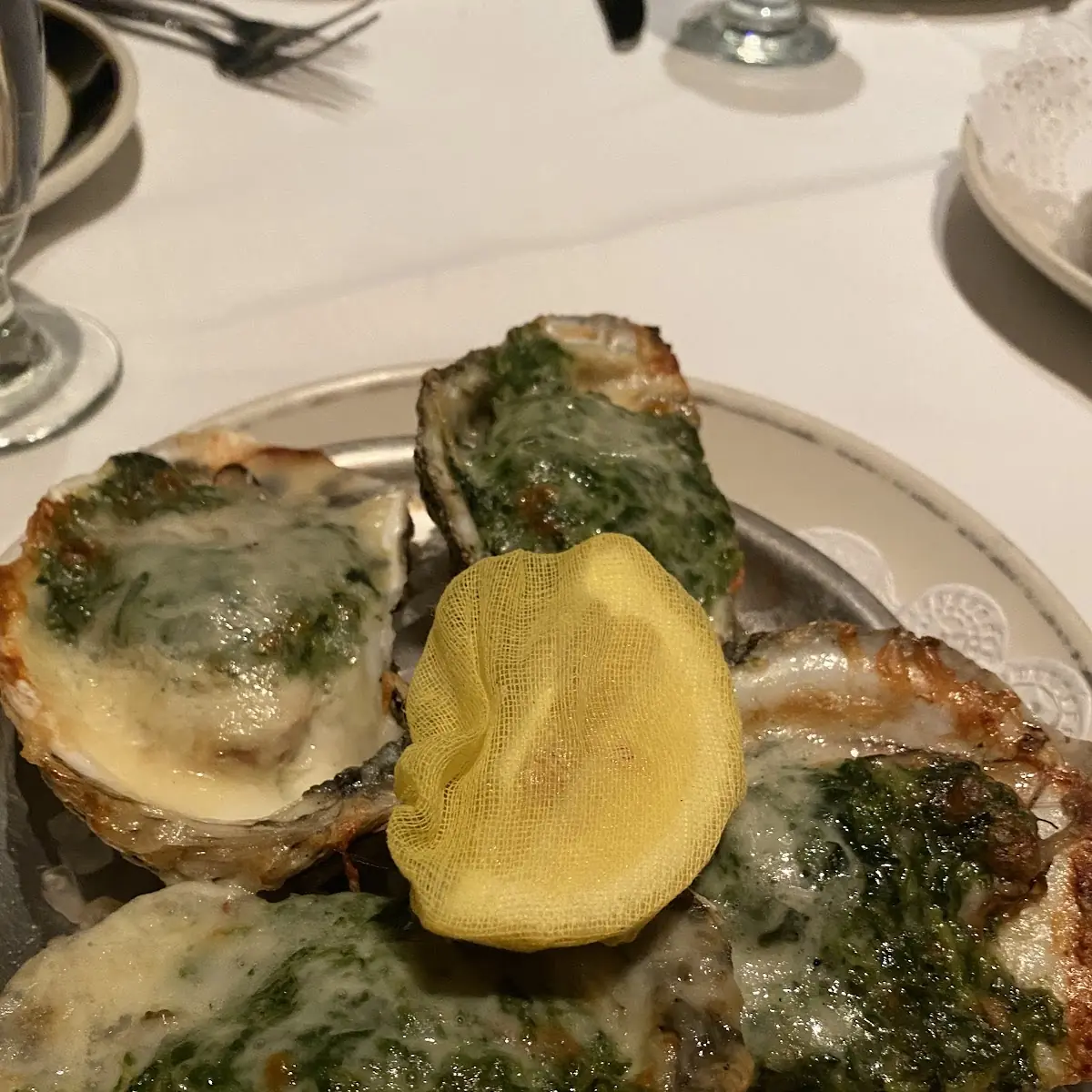 Oysters Rockefeller