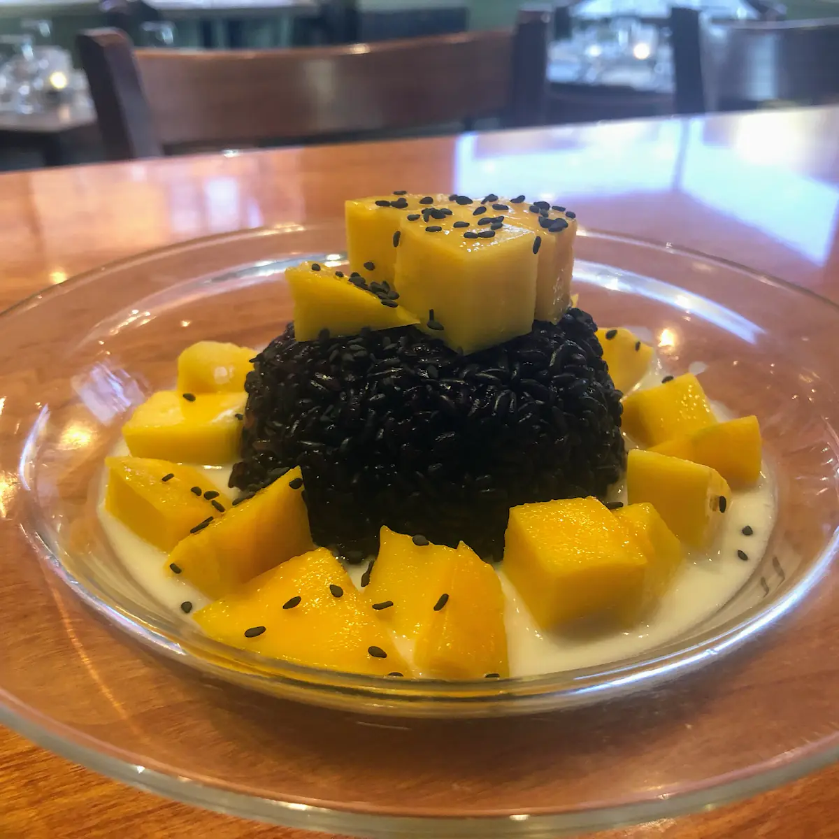 Rice with Mango and Coconut Cream