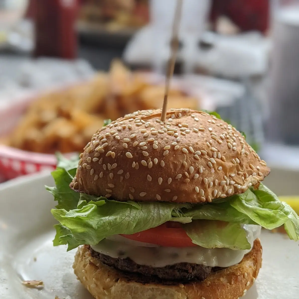 Cheese Burger the Half Size One