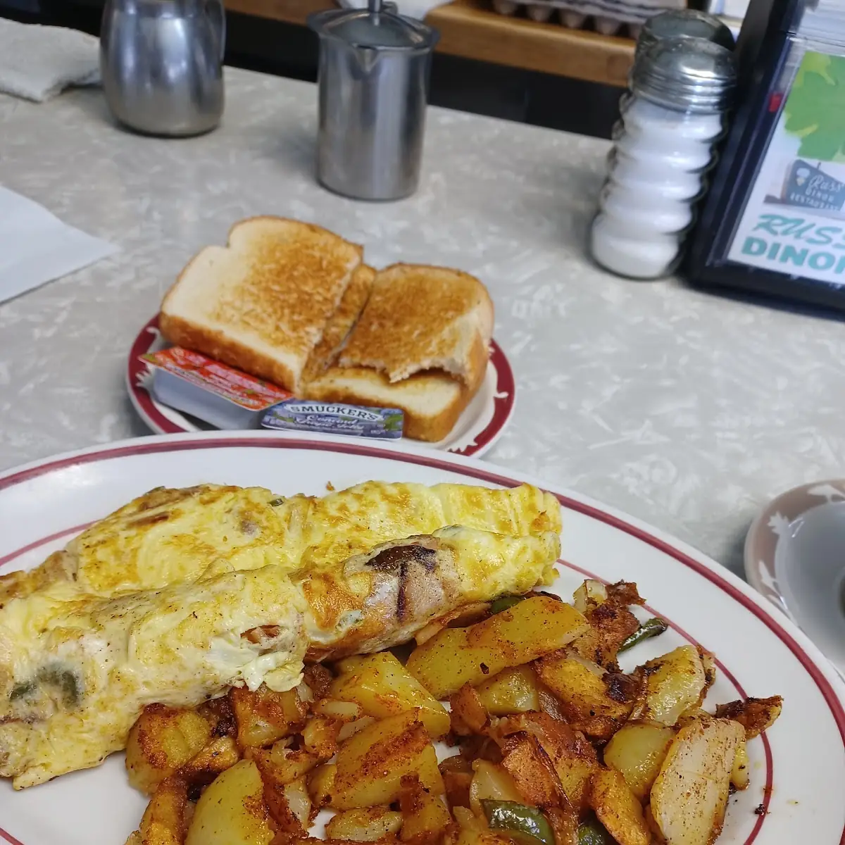 Home Fries Western Omelette