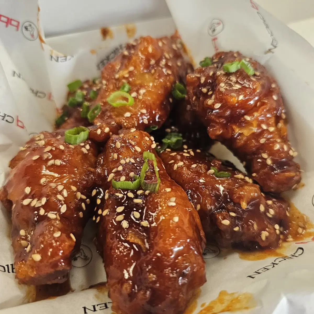 Crispy Glazed Chicken with Sesame Seeds